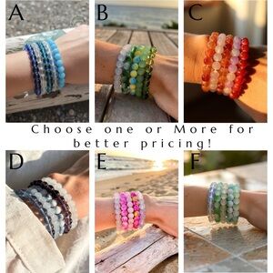 Glass Beaded Bracelets - Perfect for Giveaways & Resellers